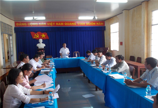 Hội đồng nhân dân huyện Trà Cú: Giám sát công tác quản lý, khai thác khoáng sản trên địa bàn xã Hàm Giang
